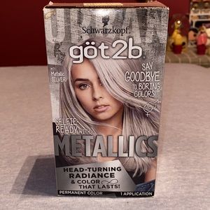 Schwarzkopf got2b metallic hair color
